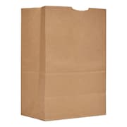 GENERAL Paper Bags, 52 lbs Cap., 1/6 BBL, 12"w x 7"d x 17"h, Kraft, PK500 80075